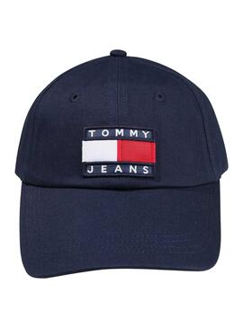Cappellino Tommy Jeans Heritage Navy per Uomo