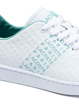 Sneaker Lacoste Carnaby Bianco Donna