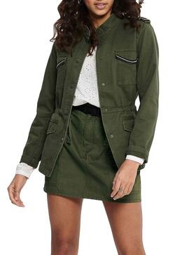 Parka Only Sika Verde per Donna
