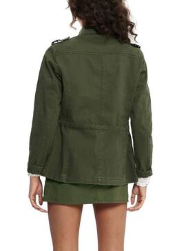 Parka Only Sika Verde per Donna
