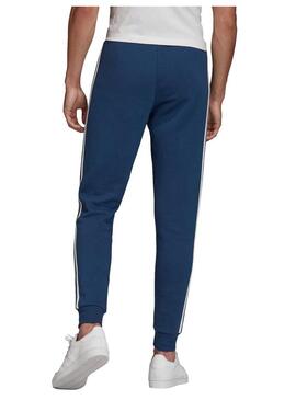 Pantaloni Adidas 3 Stripes Blu Uomo