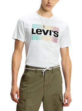 T-Shirt Levis Sportswear Logo Bianco Uomo