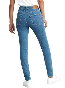 Jeans Levis 721 High Rise Blu Donna