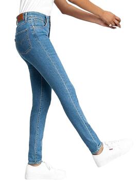 Jeans Levis 721 High Rise Blu Donna