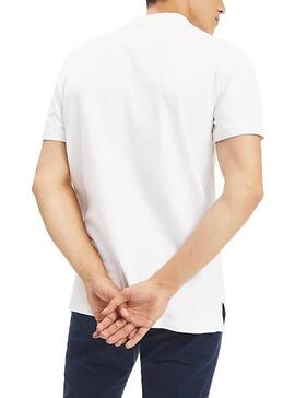 Polo Tommy Jeans Classic Solid Bianco Uomo