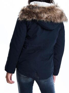 Parka Only Lena blu 