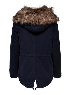 Parka Only Lena blu 