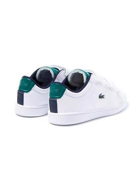 Sneaker Lacoste Carnaby Evo White Kids