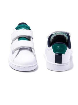 Sneaker Lacoste Carnaby Evo White Kids