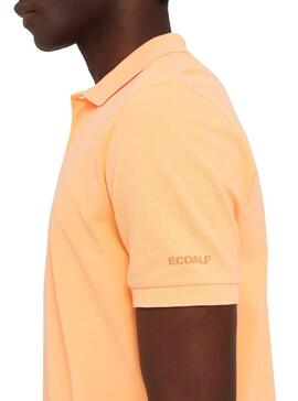 Polo Ecoalf Ted Orange per Uomo