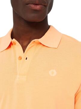 Polo Ecoalf Ted Orange per Uomo