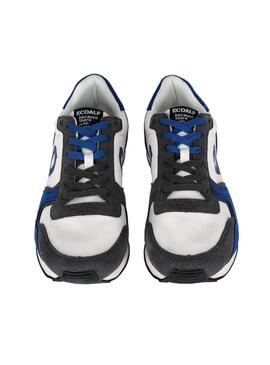 Sneaker Ecoalf Yale Bianco Blu Per Uomo