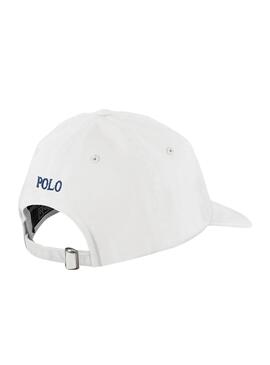 Cappellino Polo Ralph Lauren Basic Bianco