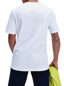Camiseta Tommy Hilfiger Icon Blanco Para Hombre