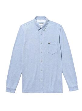 Camicia Lacoste Slim Fit Blu Per Uomo