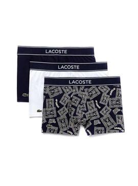 Pack Shorts casual Lacoste 3 boxer per Uomo