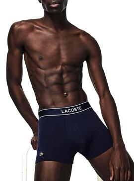Pack Shorts casual Lacoste 3 boxer per Uomo