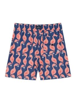 Swimsuit Hackett Flamingos Blue per bambino