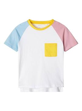 T-Shirt Name It Daya Bianca per Bambino