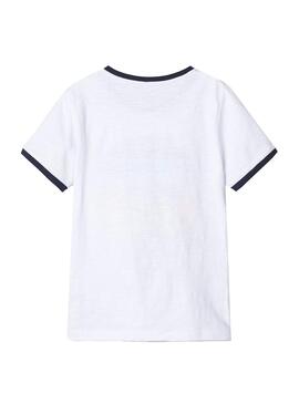 T-Shirt Name It Tur Bianco per Bambino