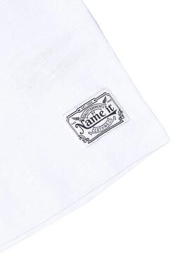 T-Shirt Name It Tur Bianco per Bambino
