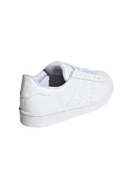 Sneaker Adidas Superstar bianco Bambino e Bambina