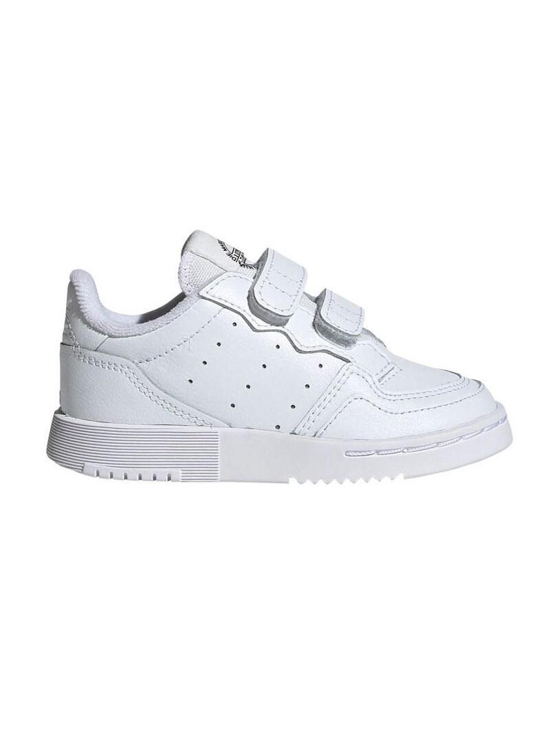 Sneaker Adidas Supercourt bianco Bambino e Bambina