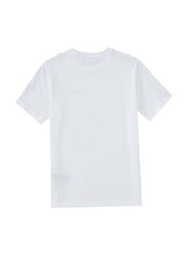 T-Shirt Fila Tait Bianco per Bambino e Bambina