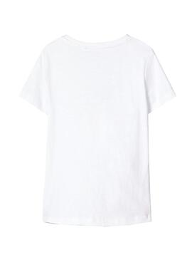 T-Shirt Name It Destiny Bianco for Girl