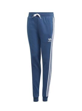 Pantaloni Adidas Trefoil Blu Bambina e Bambino