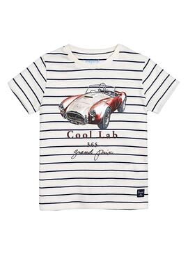 T-Shirt Mayoral Cool Lab Stripes per Bambino