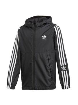Windbreaker Adidas Lock Up Negro per Bambino
