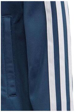 Tuta Sportiv Adidas Superstar Suit Blu per Bambino