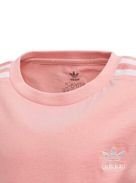 T-Shirt Adidas New Icon Rosa per Bambina