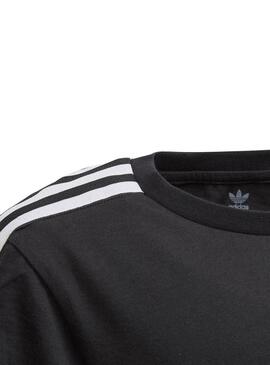 T-Shirt Adidas New Icon Nero Per Bambino e Bambina