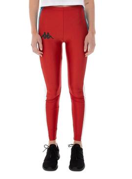 Leggings da donna Kappa Carpin Rosso