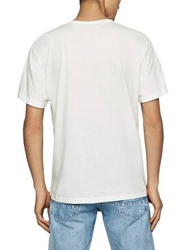 T-Shirt Pepe Jeans Tyron Bianco Uomo