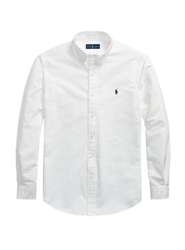 Camicia Polo Ralph Lauren Basic  Bianco da Uomo