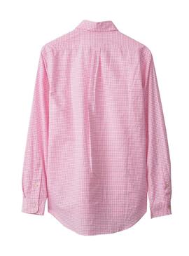 Camicia Polo Ralph Lauren Vichy Pink da uomo
