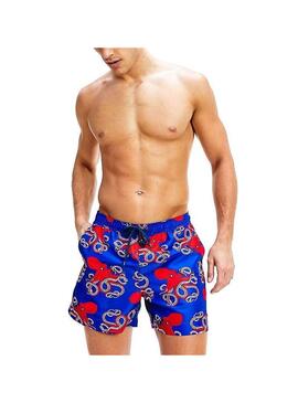 Costume da bagno Tommy Hilfiger Octopus Blue da uomo