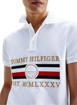 Polo Tommy Hilfiger Icon Bianco per Uomo