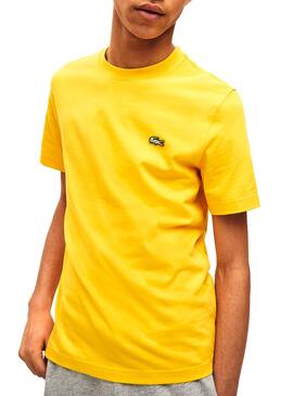 T-Shirt Lacoste Live Unisex giallo