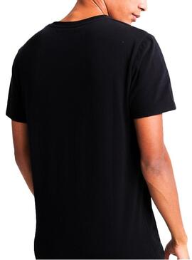 T-Shirt Superdry Core Logo Essential Nero Uomo