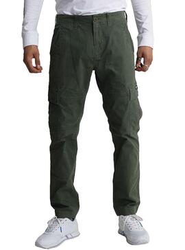 Pantaloni Superdry Core Cargo Verde Uomo