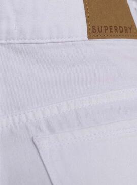 Jeans Superdry Wide Leg Bianche Donna