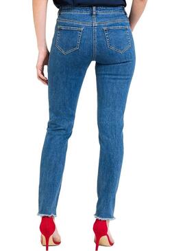 Jeans Naf Naf con cuori ricamati Donna 