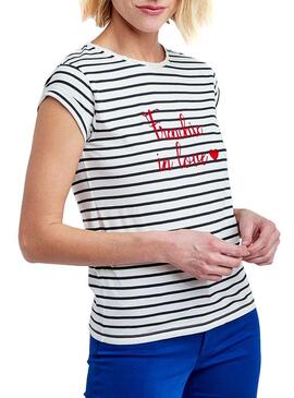 T-Shirt Naf Naf Frenchie pronto per le donne
