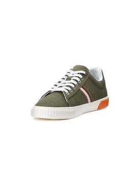 Sneaker Levis Skinner Verde da Uomo