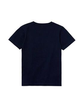 T-Shirt Lacoste Sports Blu per Bambino