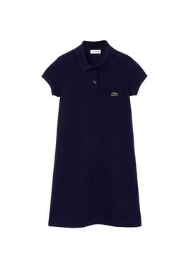 Vestito Lacoste Tennis Blu Navy per bambina